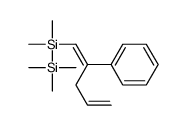 dimethyl-(2-phenylpenta-1,4-dienyl)-trimethylsilylsilane Structure