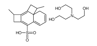 Naphthalenesulfonic acid, bis(tripropylene)-, compd. with 2,2,2-nitrilotrisethanol (1:1) structure