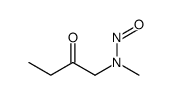 N-methyl-N-(2-oxobutyl)nitrous amide Structure