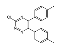 3-chloro-5,6-bis(4-methylphenyl)-1,2,4-triazine Structure