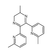 2-methyl-5,6-bis(6-methylpyridin-2-yl)-2,3-dihydropyrazine Structure