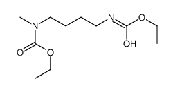 ethyl N-[4-(ethoxycarbonylamino)butyl]-N-methylcarbamate结构式