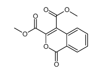 1H-2-Benzopyran-3,4-dicarboxylic acid, 1-oxo-, 3,4-dimethyl ester Structure