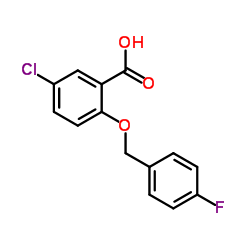 5-Chloro-2-[(4-fluorobenzyl)oxy]benzoic acid picture