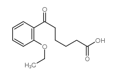 6-(2-ethoxyphenyl)-6-oxohexanoic acid结构式