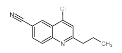 4-chloro-2-propylquinoline-6-carbonitrile图片