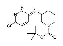 3-(6-Chloro-pyridazin-3-ylamino)-piperidine-1-carboxylicacidtert-butylester structure