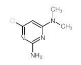 2,4-Pyrimidinediamine,6-chloro-N4,N4-dimethyl- structure