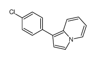 1-(4-chlorophenyl)indolizine Structure