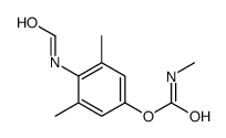 (4-formamido-3,5-dimethylphenyl) N-methylcarbamate Structure