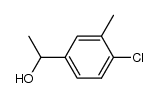 1-(4-Chloro-3-methylphenyl)ethan-1-ol structure