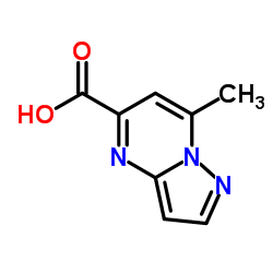 7-Methylpyrazolo[1,5-a]pyrimidine-5-carboxylic acid Structure