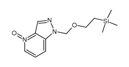 4-hydroxy-1-[[2-(trimethylsilyl)ethoxy]methyl]-1H-pyrazolo[4,3-b]pyridinium Structure