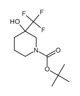 tert-butyl 3-hydroxy-3-(trifluoromethyl)piperidine-1-carboxylate picture