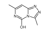 3,7-dimethyl-6H-[1,2,4]triazolo[4,3-c]pyrimidin-5-one Structure