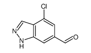 4-chloro-1H-indazole-6-carbaldehyde Structure