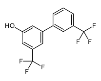 3-(trifluoromethyl)-5-[3-(trifluoromethyl)phenyl]phenol Structure