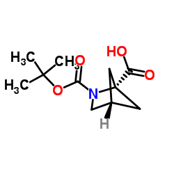 2-(叔丁氧羰基)-2-氮杂双环[2.1.1]己烷-1-羧酸图片