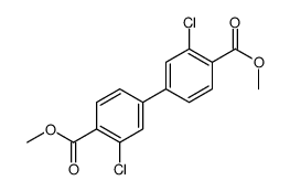 Methyl 2-chloro-4-[3-chloro-4-(methoxycarbonyl)phenyl]benzoate Structure