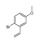 1-Bromo-4-methoxy-2-vinylbenzene结构式