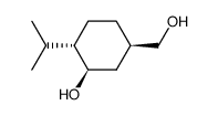 Cyclohexanemethanol, 3-hydroxy-4-(1-methylethyl)-, (1R,3R,4S)- (9CI)结构式