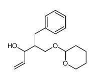 α-ethenyl-β-<<(tetrahydro-2H-pyran-2-yl)oxy>methyl>benzenepropanol结构式