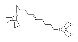 9-[10-(9-borabicyclo[3.3.1]nonan-9-yl)dec-5-enyl]-9-borabicyclo[3.3.1]nonane结构式