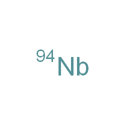 Niobium,isotopeofmass94(8CI,9CI) structure