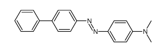 4-((1,1'-Biphenyl)-4-ylazo)-N,N-dimethylbenzamide structure