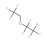 PENTAFLUOROETHYL 2,2,2-TRIFLUOROETHYL ETHER Structure