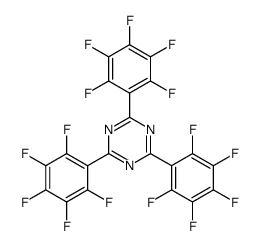 2,4,6-Tris(Perfluorophenyl)-1,3,5-Triazine structure