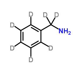 1-(2H5)Phenyl(2H2)methanamine structure