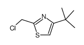 4-tert-butyl-2-(chloromethyl)-1,3-thiazole Structure