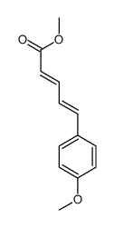 methyl 5-(4-methoxyphenyl)penta-2,4-dienoate结构式