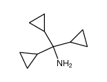 (Tricyclopropylmethyl)amin Structure