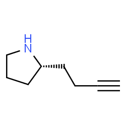 Pyrrolidine, 2-(3-butynyl)-, (R)- (9CI) picture