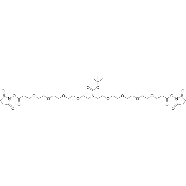 N-Boc-N-bis(PEG4-NHS ester)图片