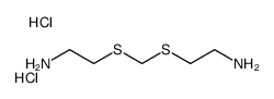 Bis(2-aminoethylthio)Methane Dihydrochloride Structure