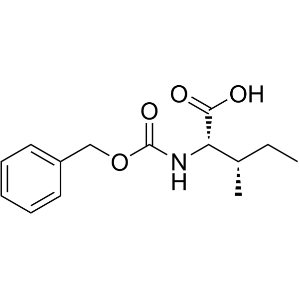 Z-Ile-OH Structure