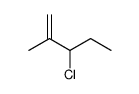 3-chloro-2-methylpent-1-ene结构式