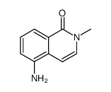 5-amino-2-methyl-1(2H)-isoquinolinon structure