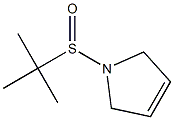 1H-Pyrrole, 1-[(1,1-dimethylethyl)sulfinyl]-2,5-dihydro- Structure