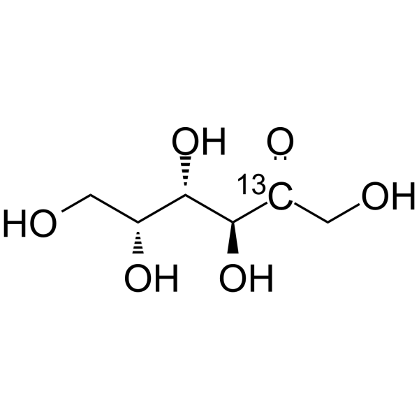 D-塔格糖 13C-1结构式