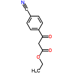 Ethyl 3-(4-cyanophenyl)-3-oxopropanoate Structure