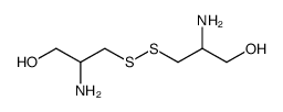 bis-(2-amino-3-hydroxy-propyl)-disulfide Structure