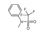 1,1,1-trifluoro-N-methyl-N-phenylmethanesulfonamide结构式