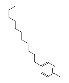 2-methyl-5-undecylpyridine结构式