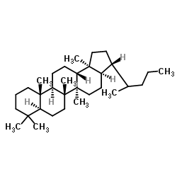 17A(H),21BETA(H)-(22RS)-BISHOMOHOPANE结构式