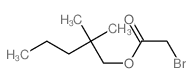 Aceticacid, 2-bromo-, 2,2-dimethylpentyl ester结构式