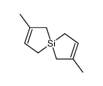 2,7-DIMETHYL-5-SILASPIRO[4.4]NONA-2,7-DIENE structure